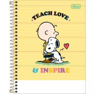 Caderno Snoopy Colegial 10 matérias tilibra