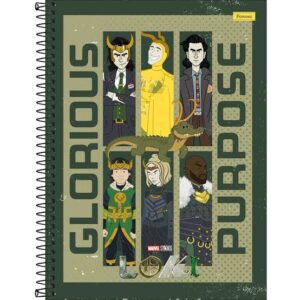 Caderno Loki 1 matéria Foroni