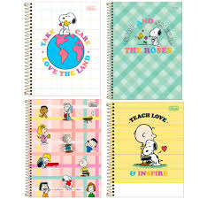 Caderno pequeno Snoopy 1/4 tilibra