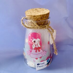 Potinho com mini washi tapes