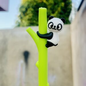 Caneta panda no bamboo