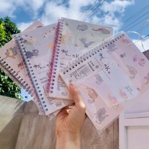 Caderno pequeno gatinho