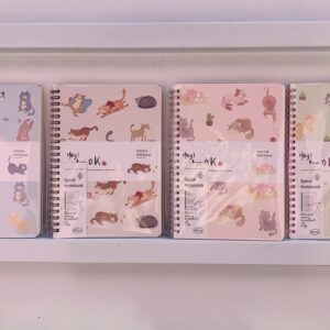 Caderno pequeno gatinho