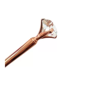 Caneta Luxo Diamante Rose Gold