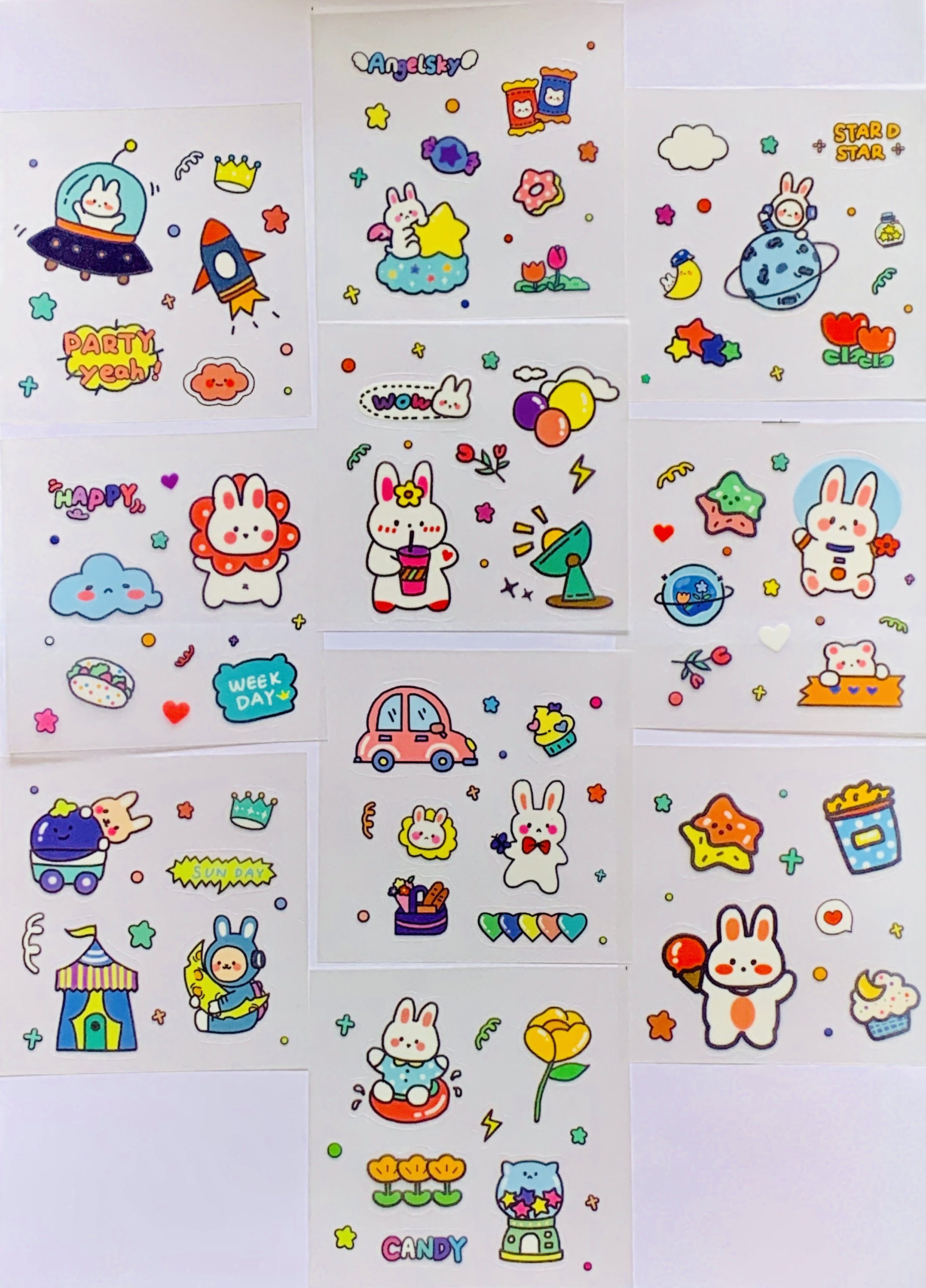 caixa washi tapes e adesivos - Imagem 6