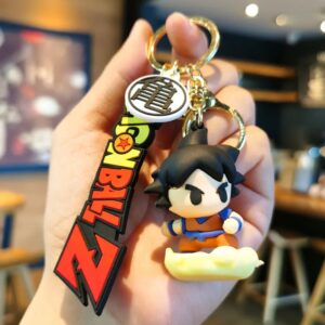 Goku na nuvem (chaveiro)