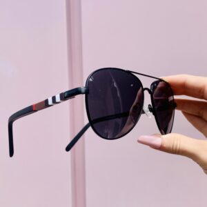 Oculos de sol aviador Lougge preto
