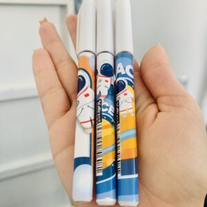 Caneta astronauta branca