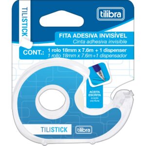 Fita adesiva invisivel