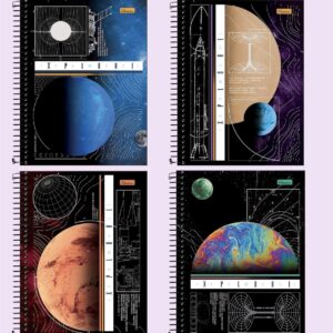 Caderno universitário XPLORE planetas cardesil 10 materias