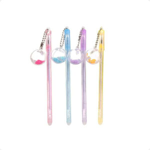 Caneta pingente estrelinhas