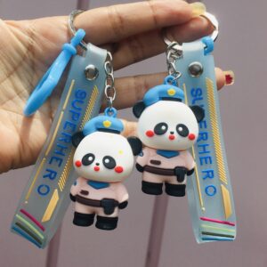 Chaveiro Panda policial