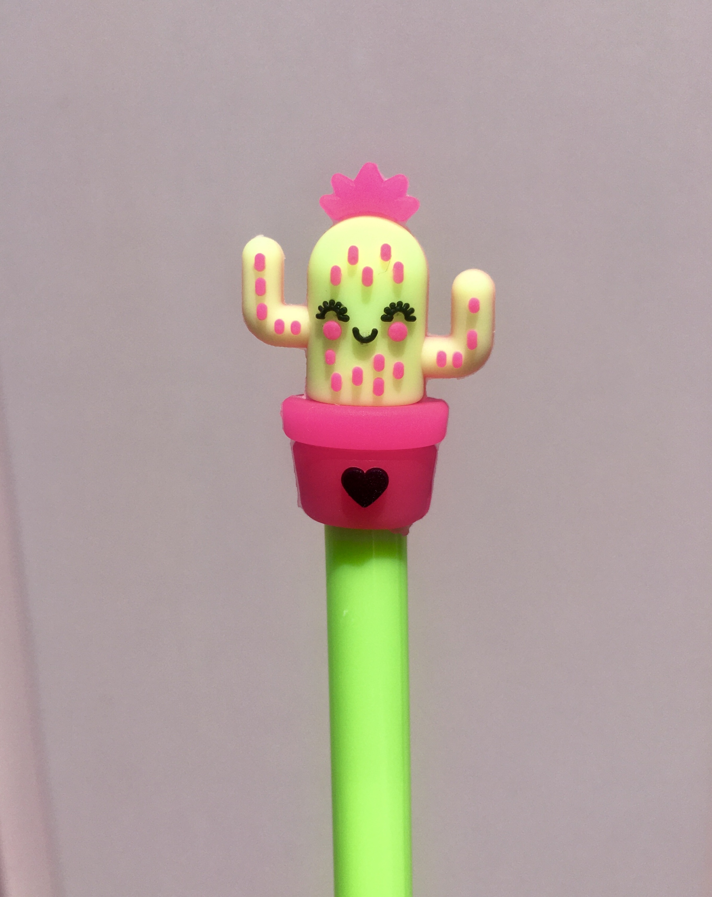 Caneta cacto feliz