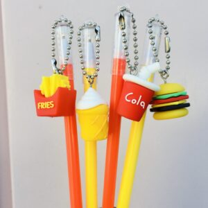 Caneta pingente fast food