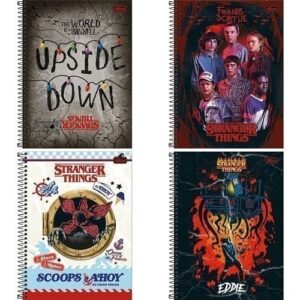 Caderno Stranger Things 10 materias