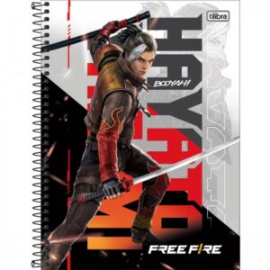 Caderno Free Fire 10 materias