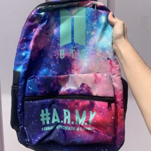 Mochila BTS galaxia