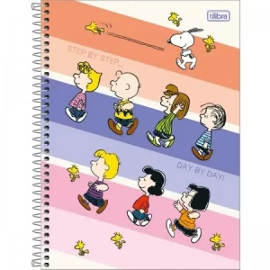 Caderno colegial Snoopy 10 materias