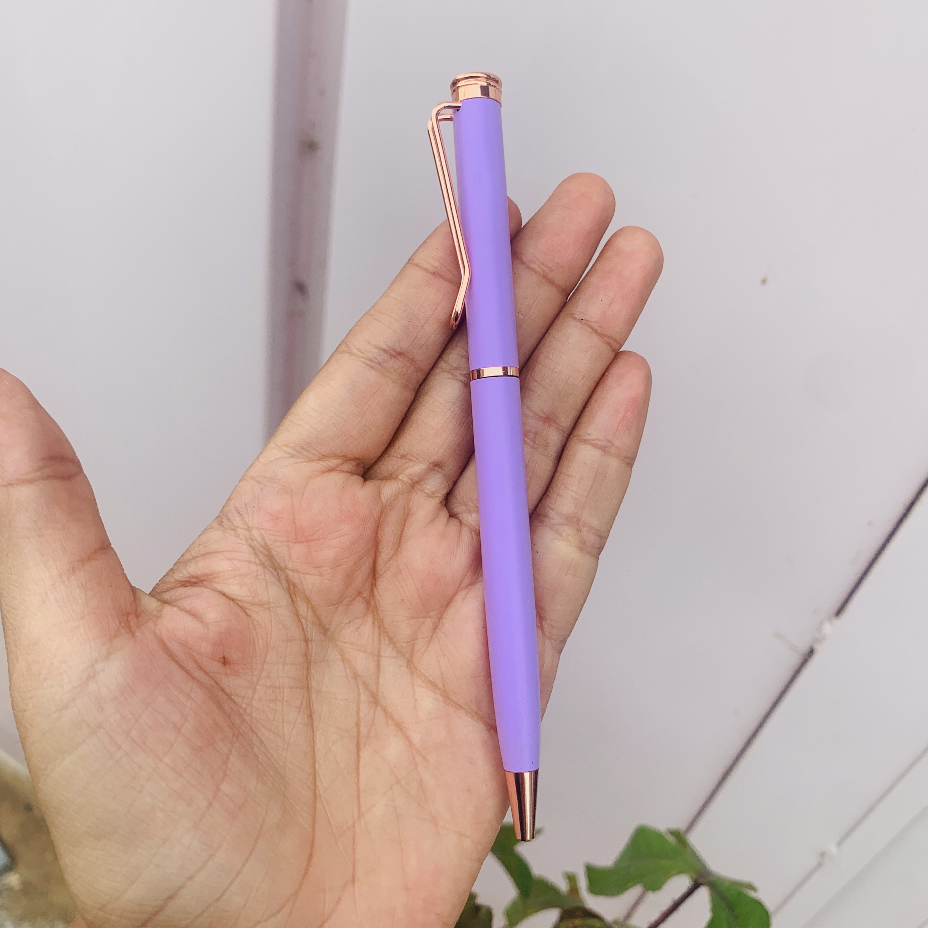 Caneta Luxo super elegante lilás