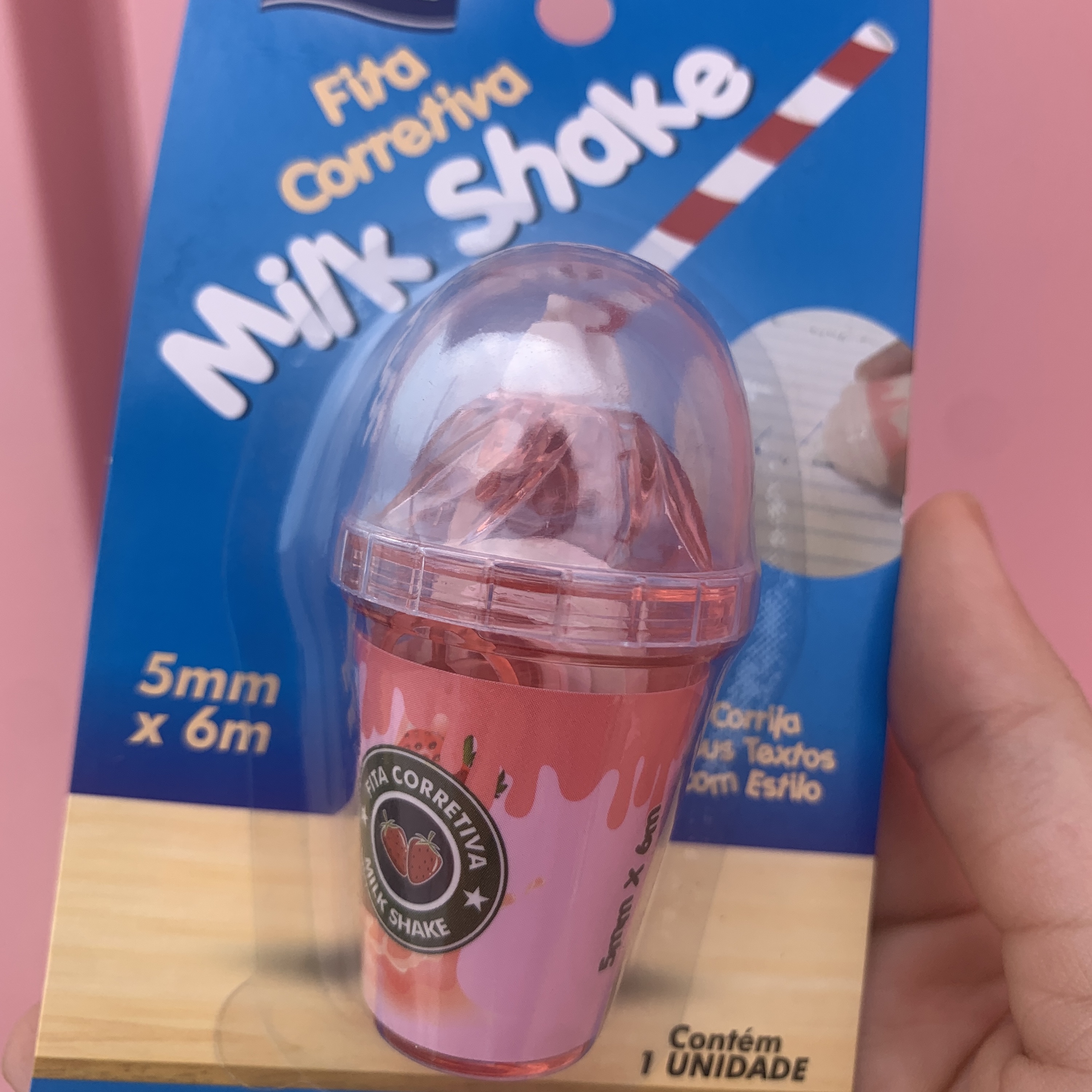Fita corretiva milk shake
