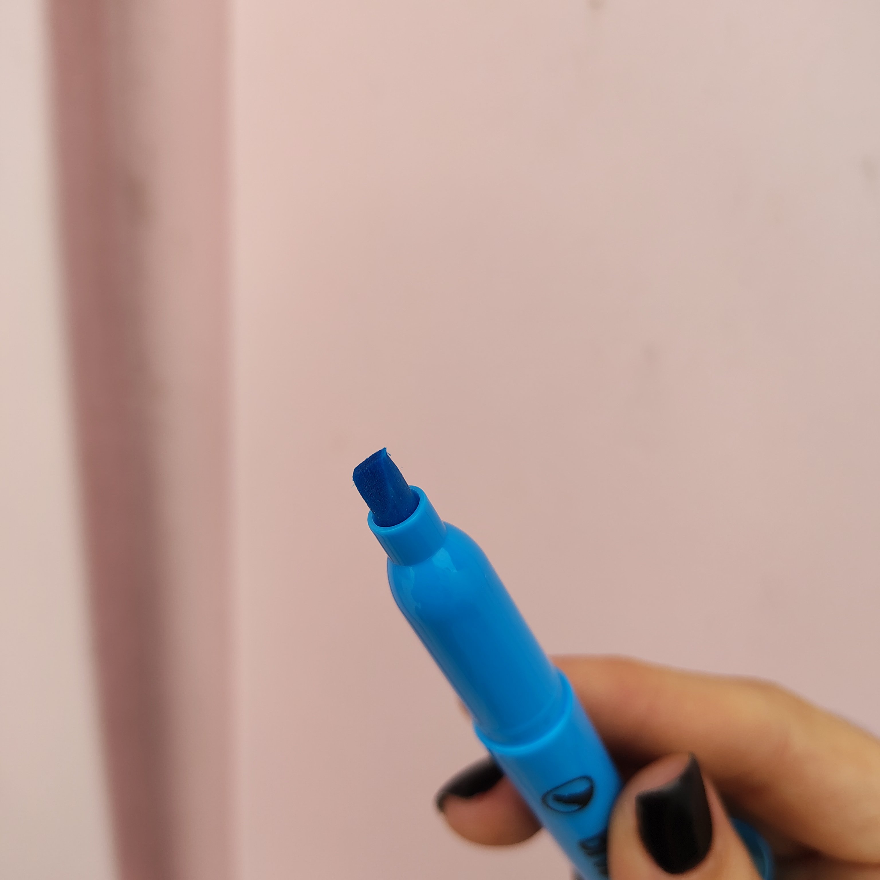 Marca texto azul