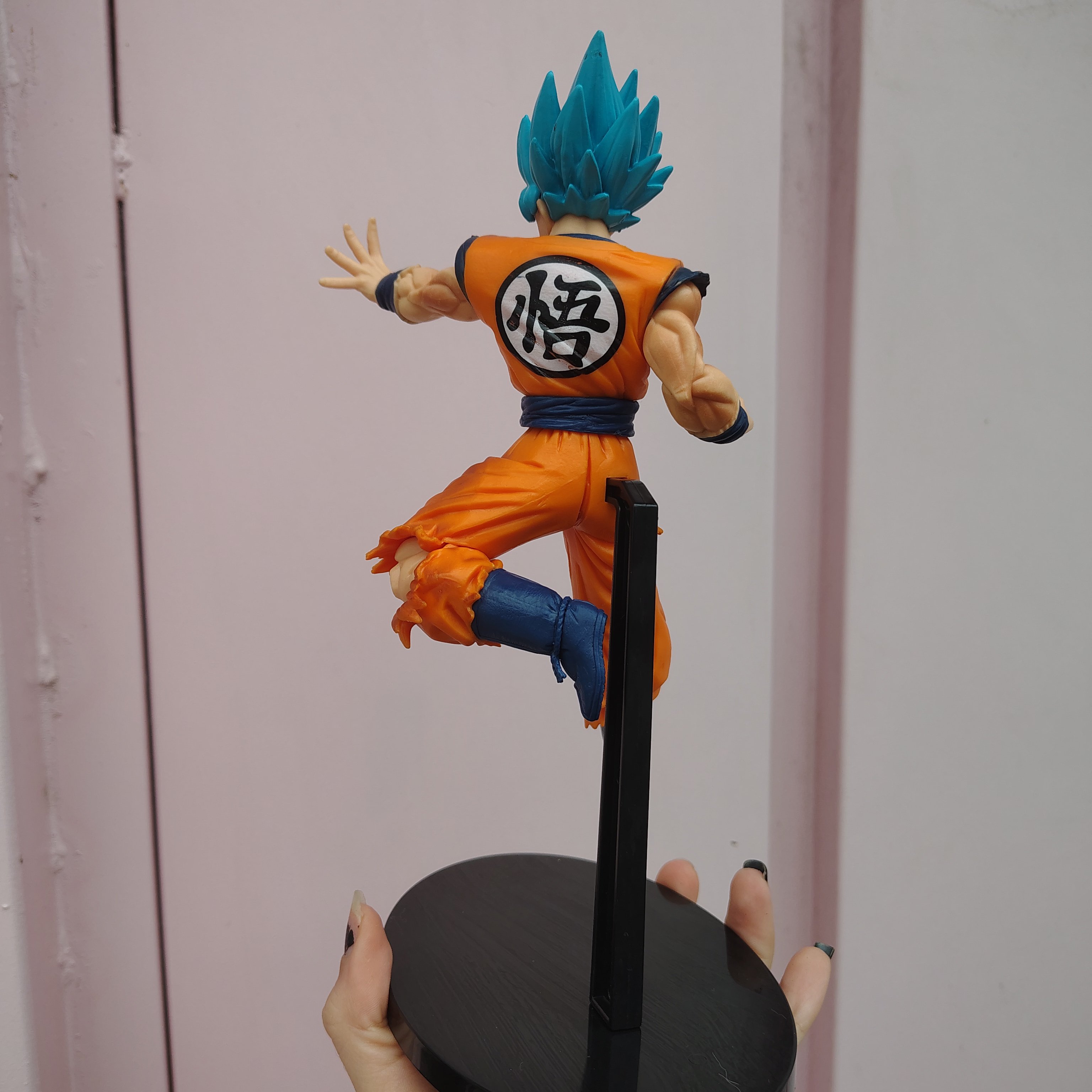 Action figure Goku super saiyajin blue