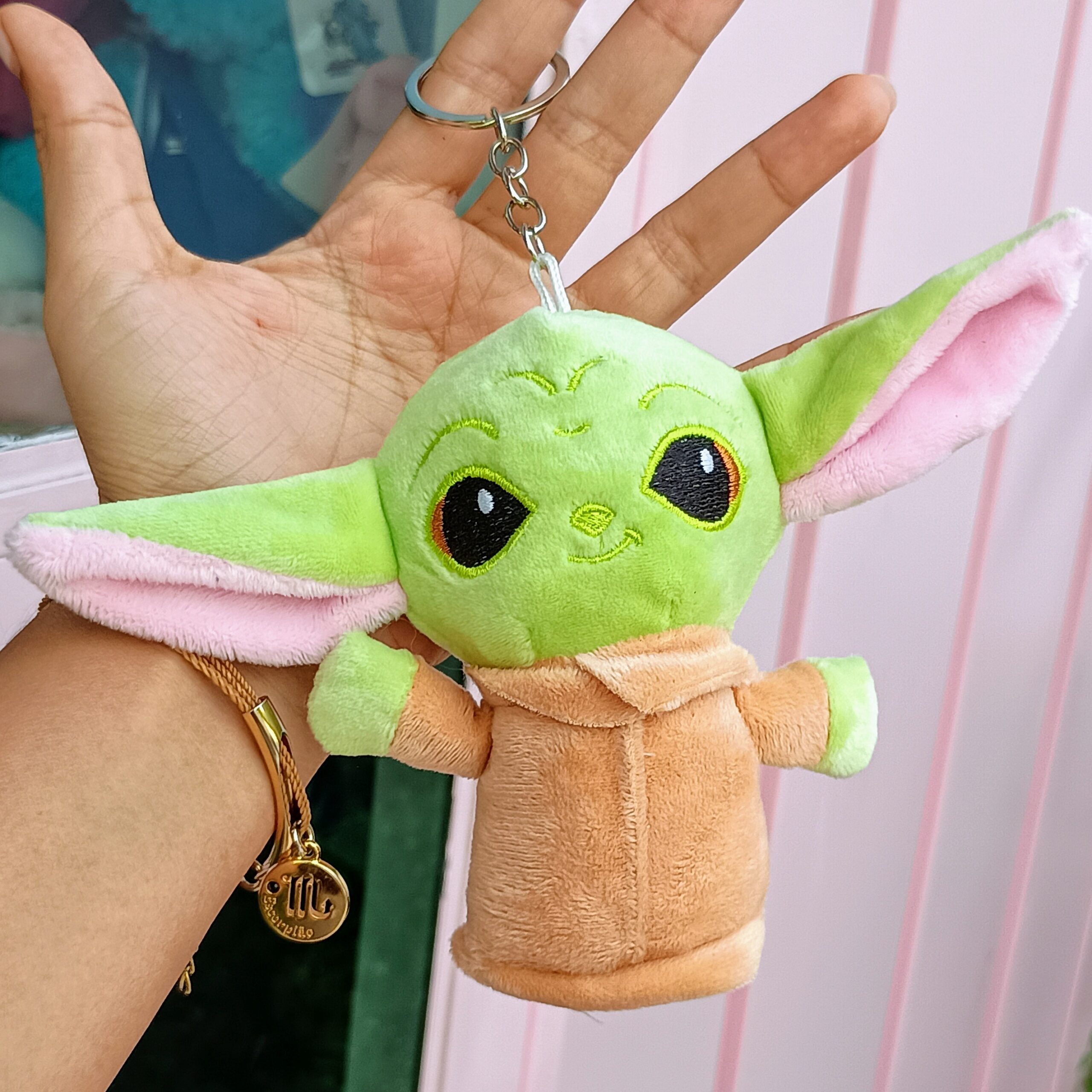 Chaveiro pelucia Yoda
